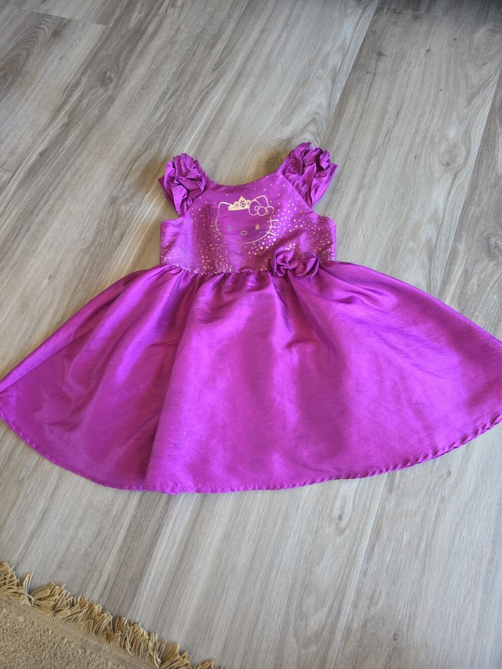 Princess By Hello Kitty Purple Dress Girls Size 3T